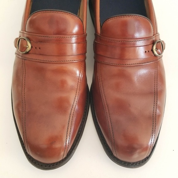 Vintage FOOTJOY Classics USA Mens Dress Shoes Brown Leather Bicycle Toe Size 9.5 main image 5